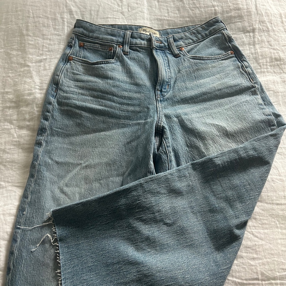 Madewell Curvy Perfect Vintage Wide-Leg Crop Jean